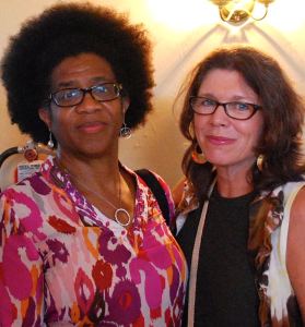 Linda Waller Shockley and me, at the Chalfonte Hotel, Cape May, 9/1/2013