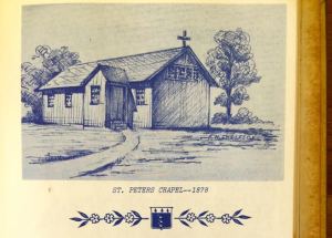 p. 775, St. Peters Chapel, where Grace Episcopal Church now stands.