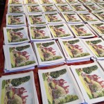 Collating cards for the Physick Estate